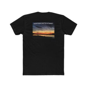 Everything's Better at Sunset Unisex Cotton Crew Tee