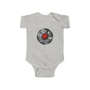 Cute Vinyl Record Baby Bodysuit - Perfect Gift for Music Lovers, Baby Shower, Birthday, New Parents, Infants