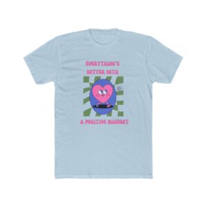 Positive Mindset Unisex Cotton Crew Tee