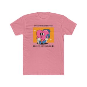 Adventure-Ready Unisex Cotton Crew Tee - Everything's Better on an Adventure