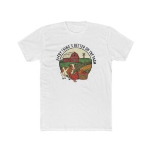 Farm Life Crew Tee — "Everything's Better on the Farm" Graphic T-Shirt